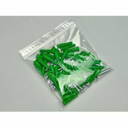 ELKAY PLASTICS Elkay Plasti Clear Line Seal Top Reclosable Bag Clear 6 in. X 9 in. 2 Mil Single Track, 100PK F20609